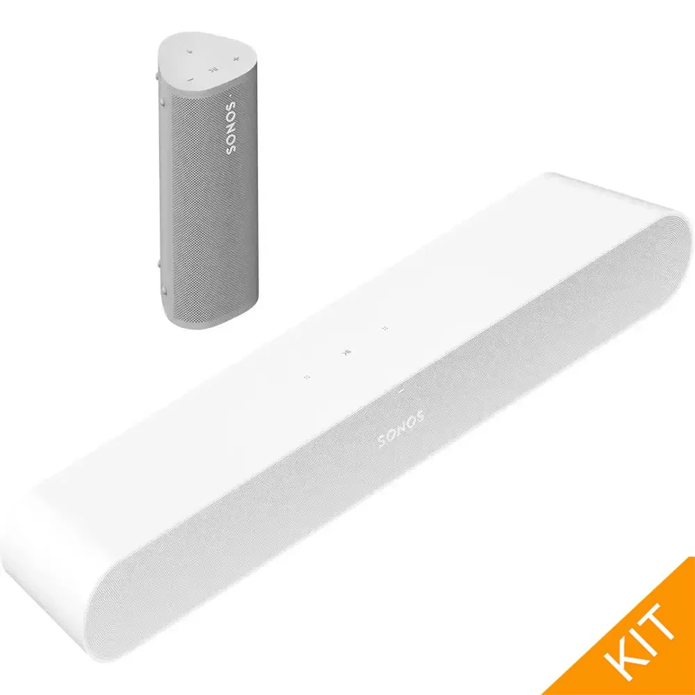 Sonos RAY pakke til 2 rom i hvit