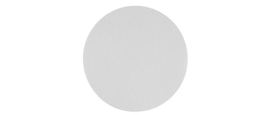 ES-ESS-GRLXRND-IC-6, Round In-Ceiling Repla Grille 6" White