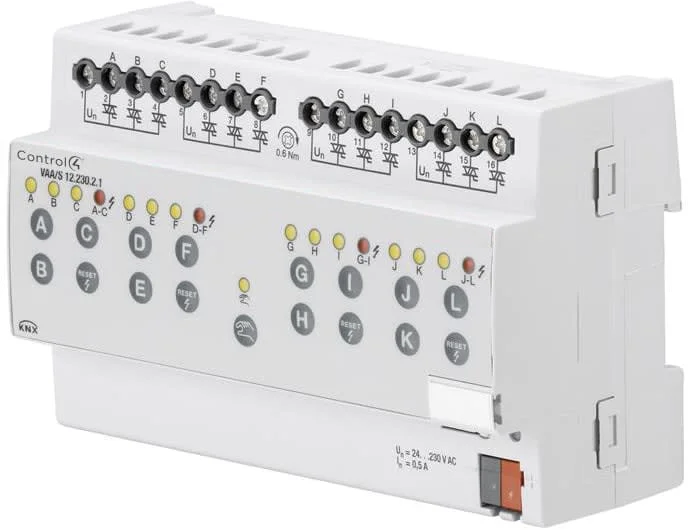 C4-KNX-VDA12, Valve Drive Actuator, 12-fold, 230V, MDRC