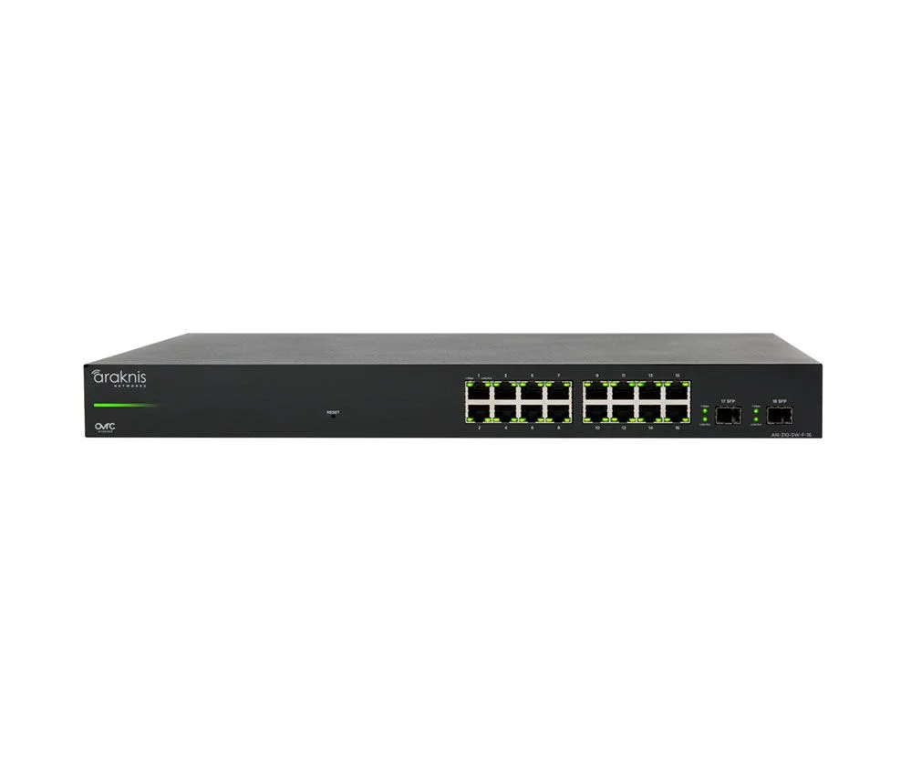 AN-310-SW-F-16, 16-port L2 Managed Gigabit Sw