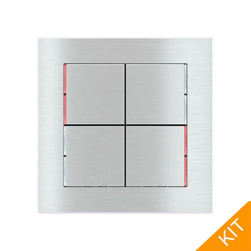Ekinex E13-RW, 71series, Metal | Aluminium, 4 x kvadra, DEEP