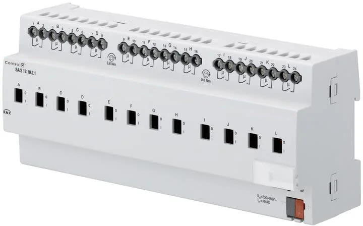 C4-KNX-12SW10AX, Switch Actuator, 12-fold, 10 AX, MDRC