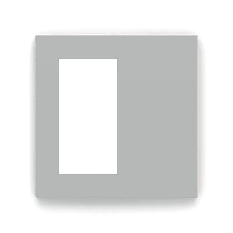 EK-DQT-FGE, Square plate, Window 30x60, FENIX Grey Ephesus