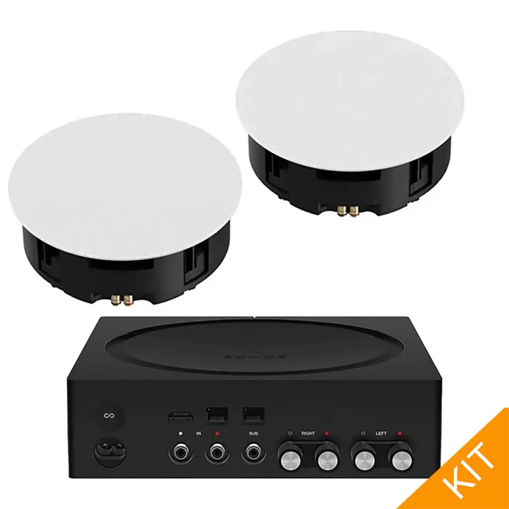 Sonos by Sonance In-Ceiling 8, kit i hvit