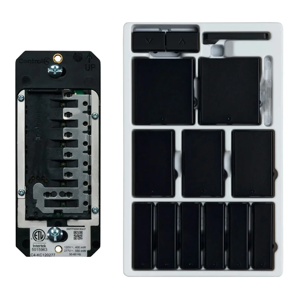 C4-KC240-C-MB, Config. Keypad, Contemporary, Midnight Black