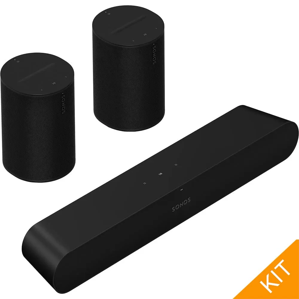 Surroundpakke med Ray i sort