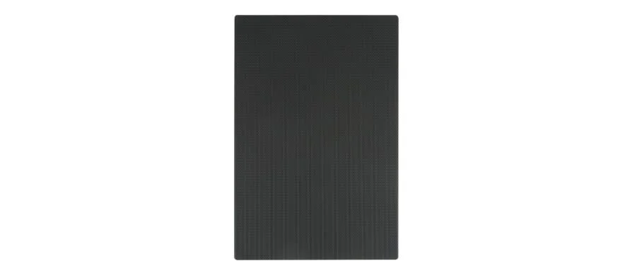 ES-ESS-GLXREC-IW-8-B, Rect. In-Wall Repl. Grille 8" Black