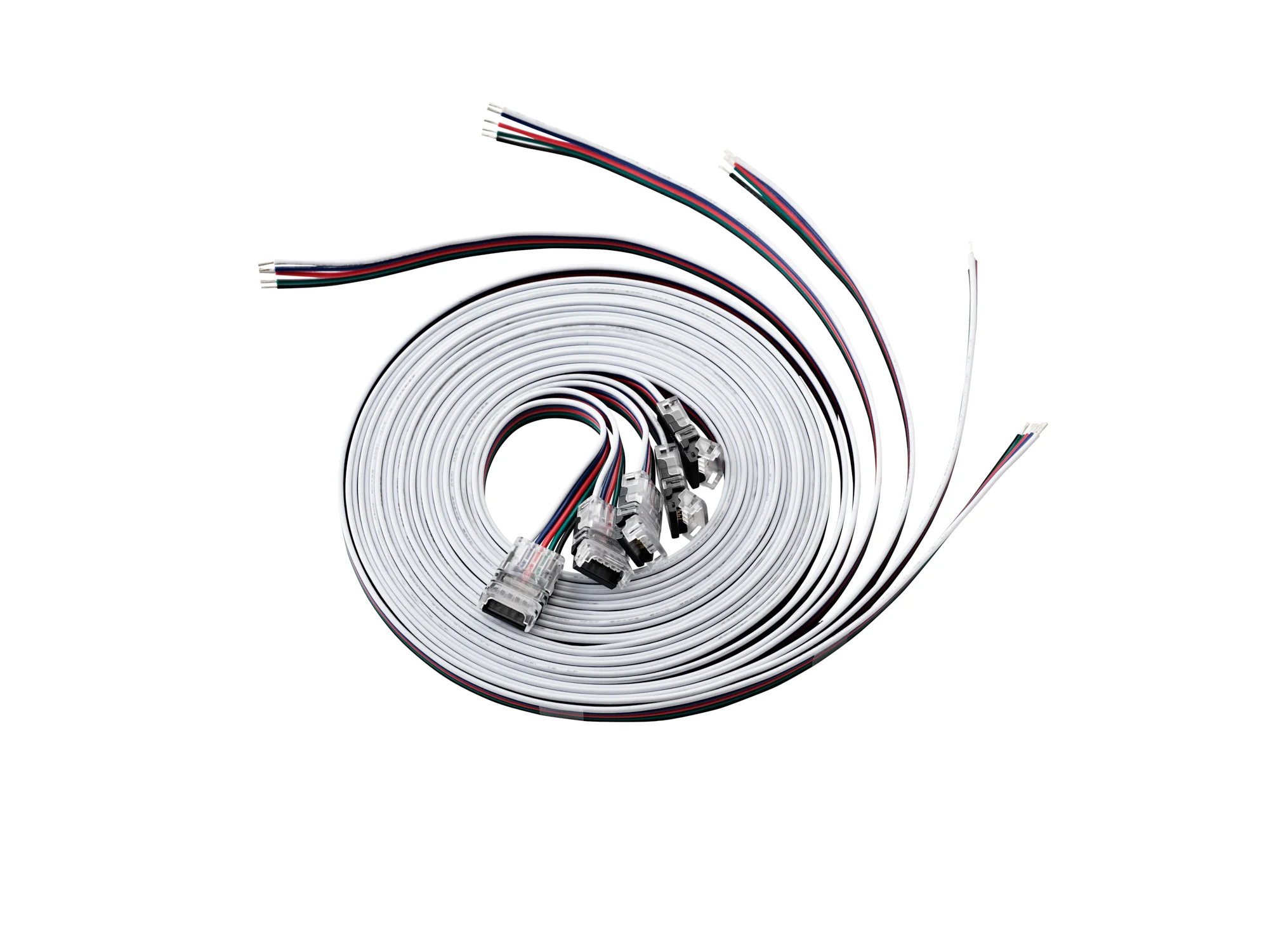 C4-LCH5-5WL, Connector Heavy-Duty Five-Wire With Lead (5-Pa