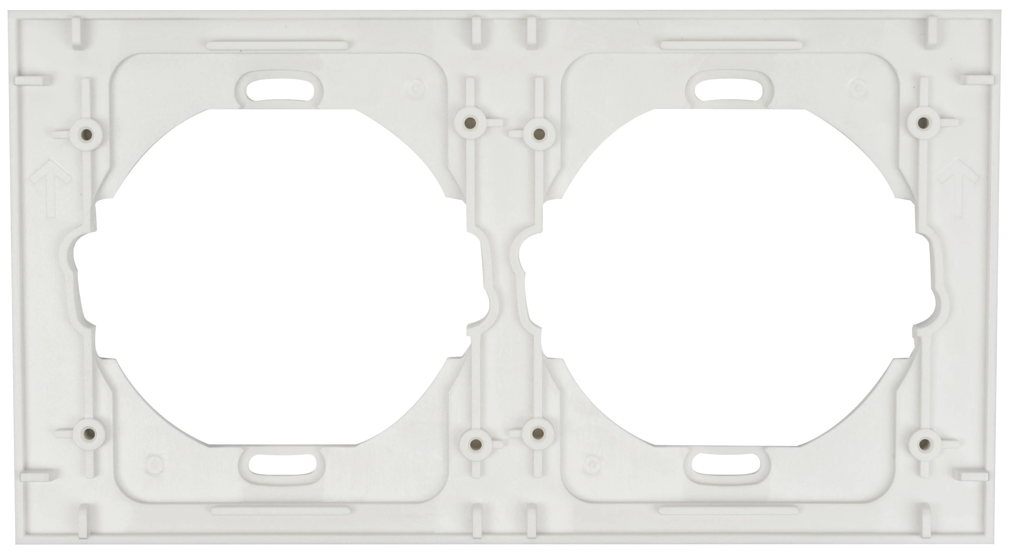 C4-SDTR-AU, Square Dual Trim Ring - Aluminum