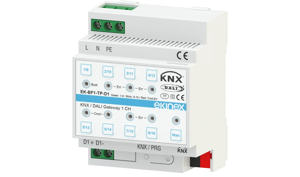 EK-BF1-TP-D1, KNX / DALI Gateway 1 channel