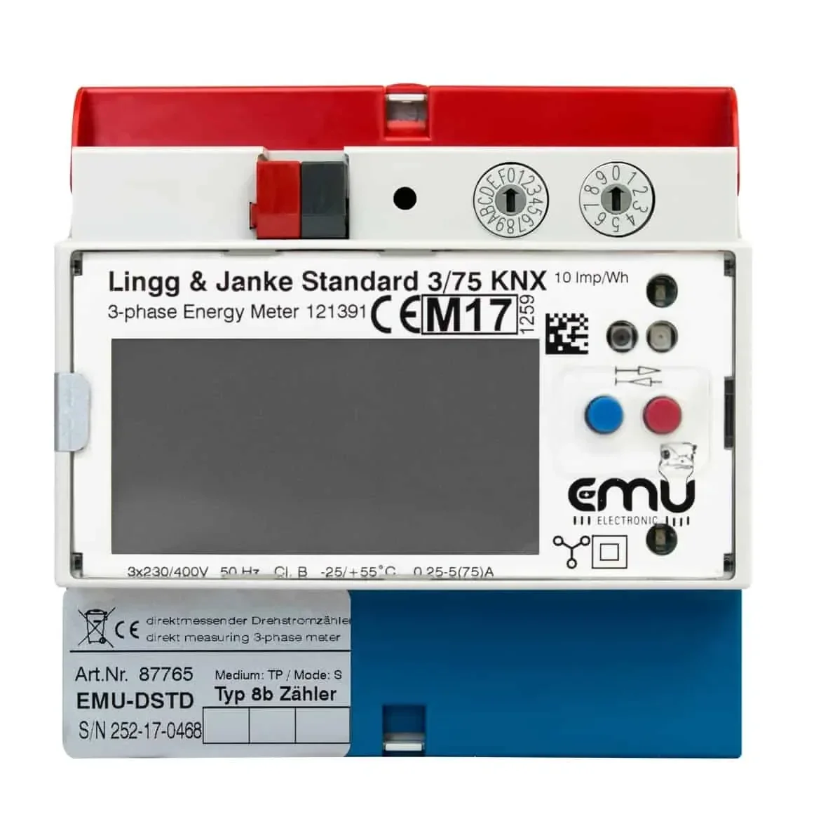 EZ-EMU-DSTD-D-REG-FW, EMU standard KNX DIN RAIL electricity