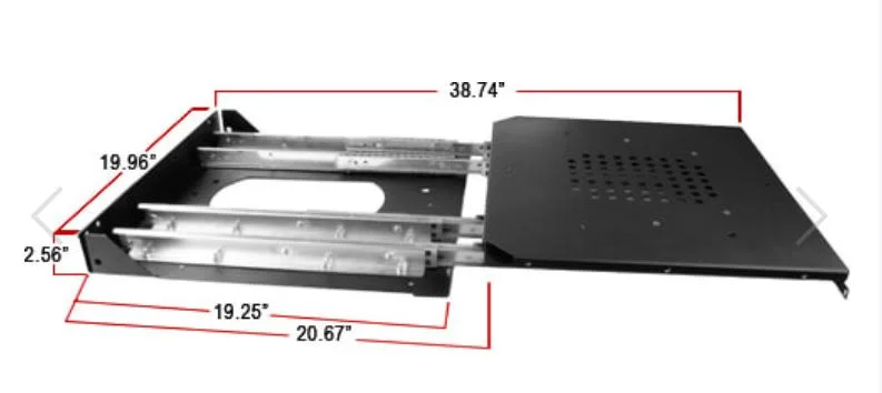 SR-RACKSLIDE-300, Strong™ Rack Sliding Base
