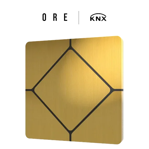 TAP-5 ORE BRUSHED BRASS - KNX