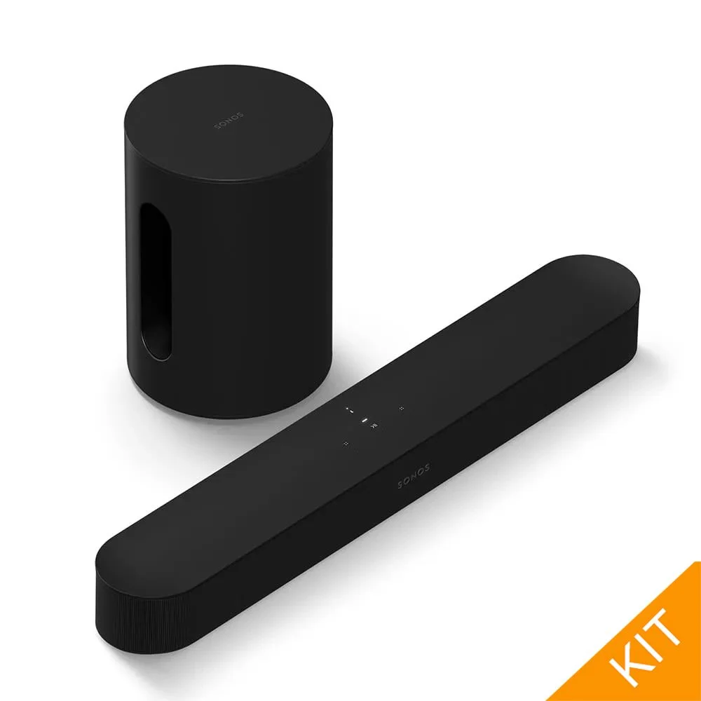 Sonos entertainment - BEAM (gen.2) & Sub mini i sort