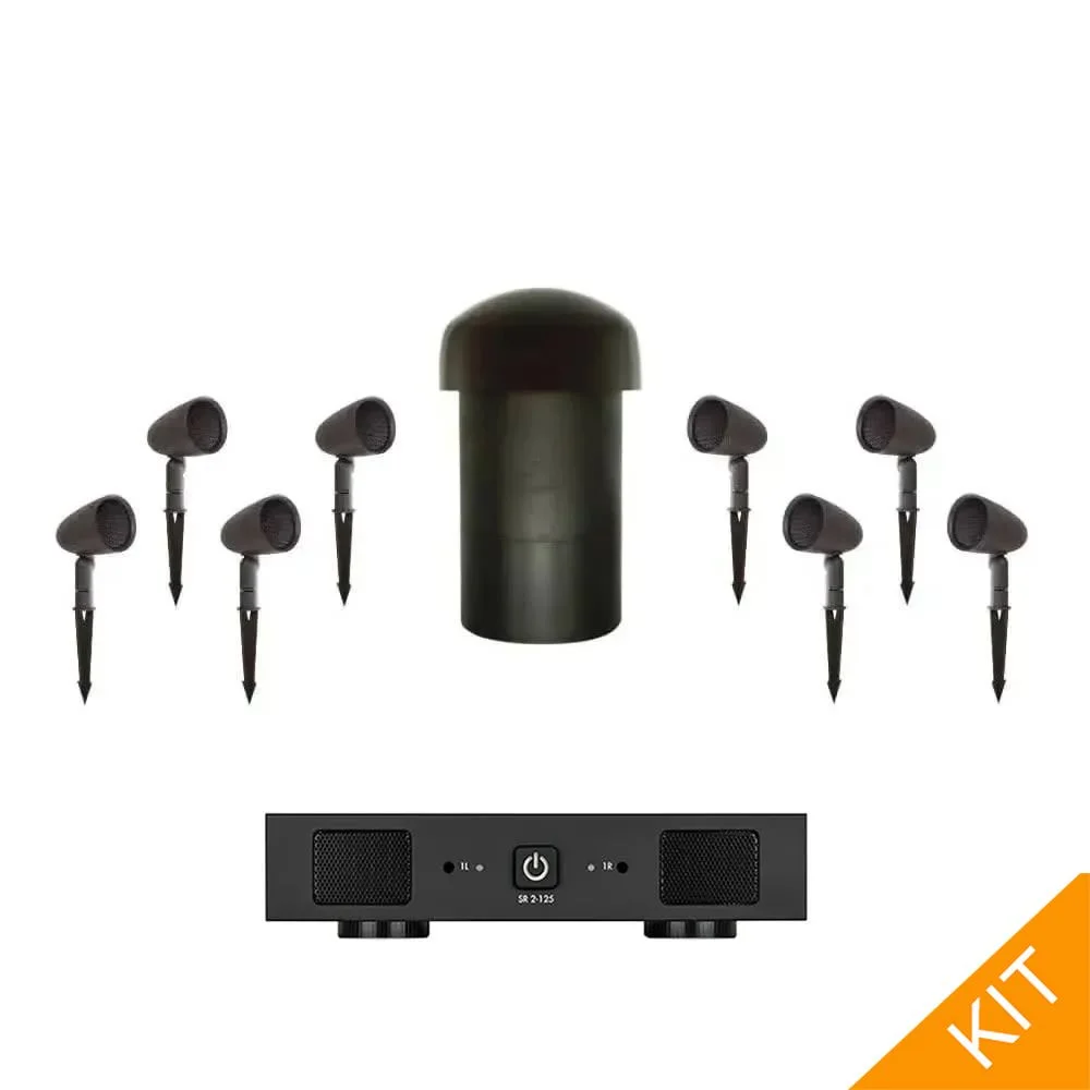 Sonance Garden 8.1 system med effektforsterker