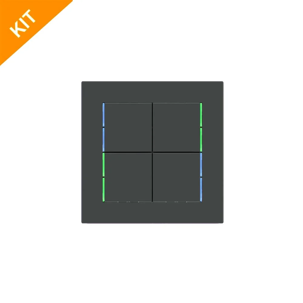 Ekinex E12, 71series, Grey Bromine, 4 x knapp., DEEP