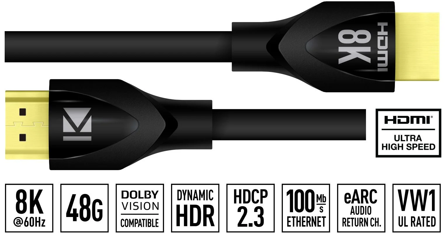 KD-Pro8K10BX, 3.0m 8K/48G Ultra High Speed HDMI® Cable.