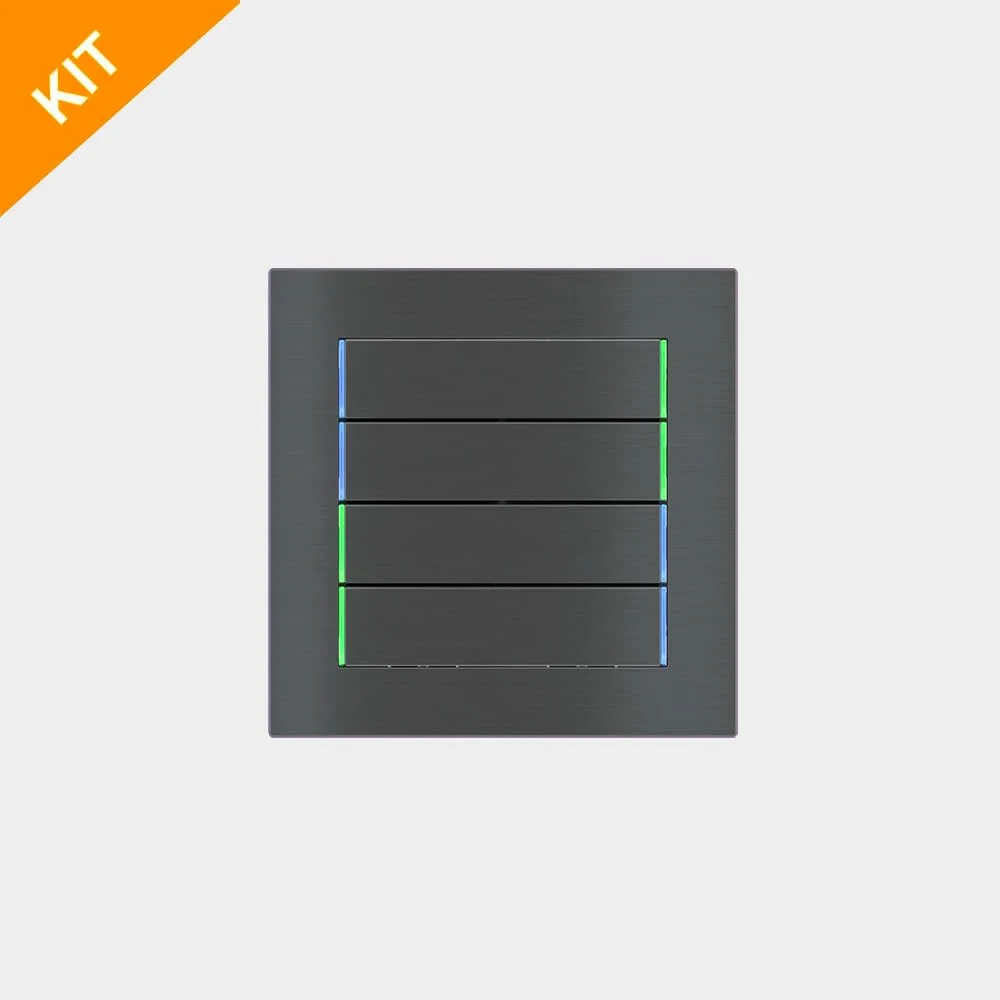 Ekinex E12, 71series, Carbon, 4 x knapp-horiz., DEEP