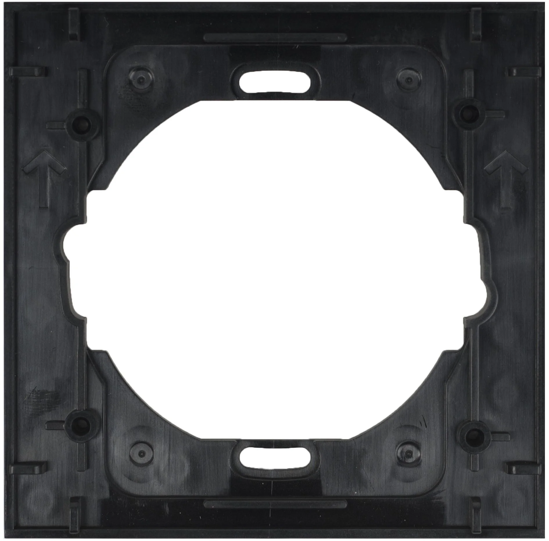 C4-SSTR-BL, stk., Square Single Trim Ring (Black)