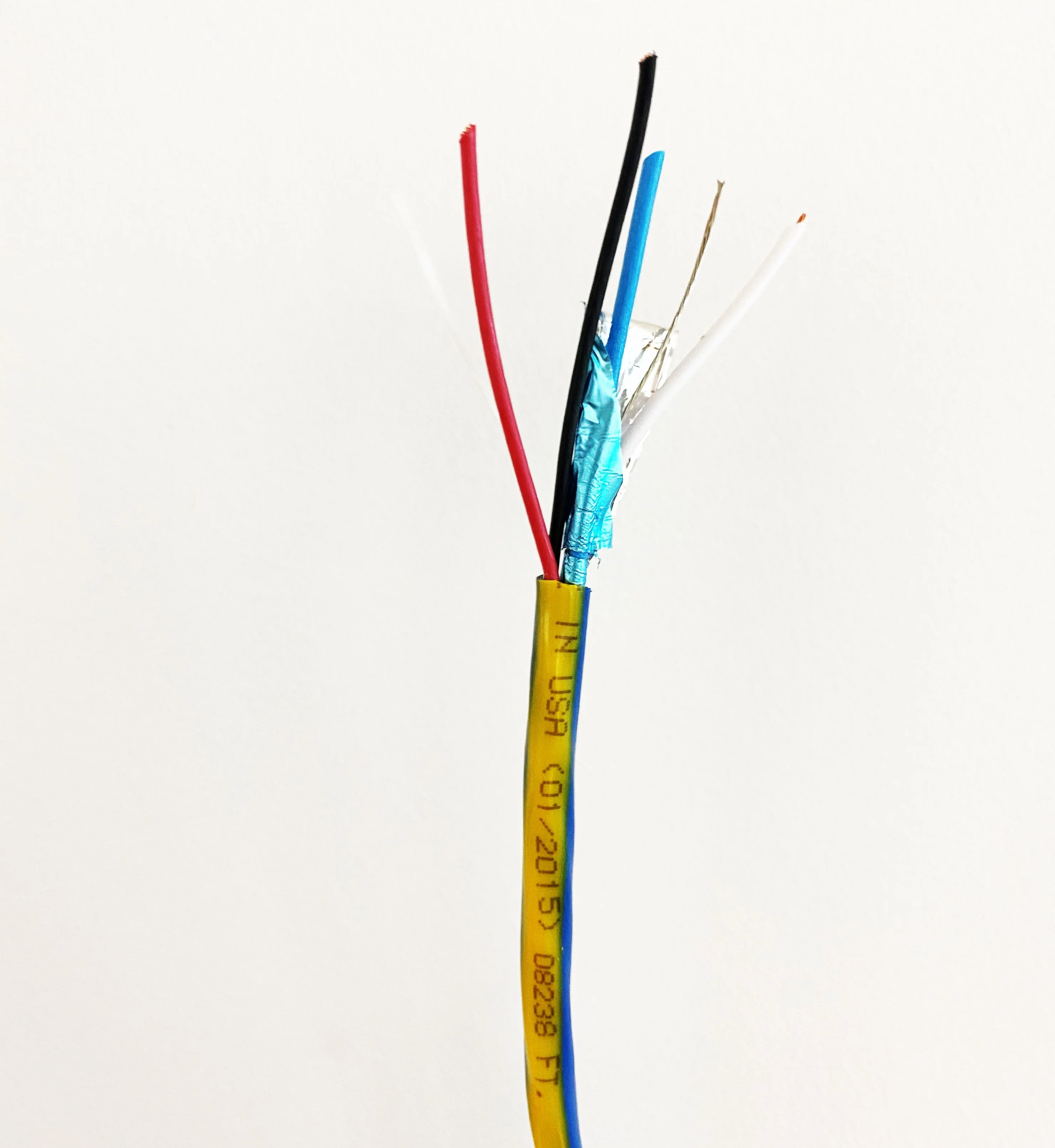 22-2, Netverks kable , blå/gull,  1000FT Box