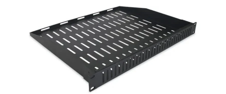 SR-SHELF-HV-1U, Strong™ Hidden Rack Shelf w/ Vented Panel 1U