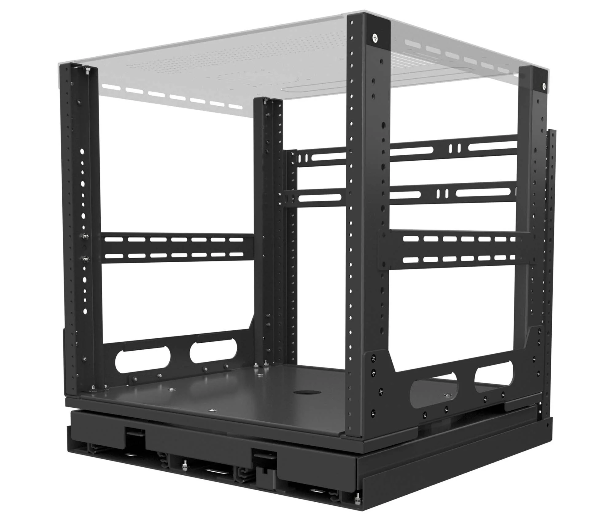 SR-CAB-SLIDE-10U, In-Cabinet Slide Out Rack | 10U