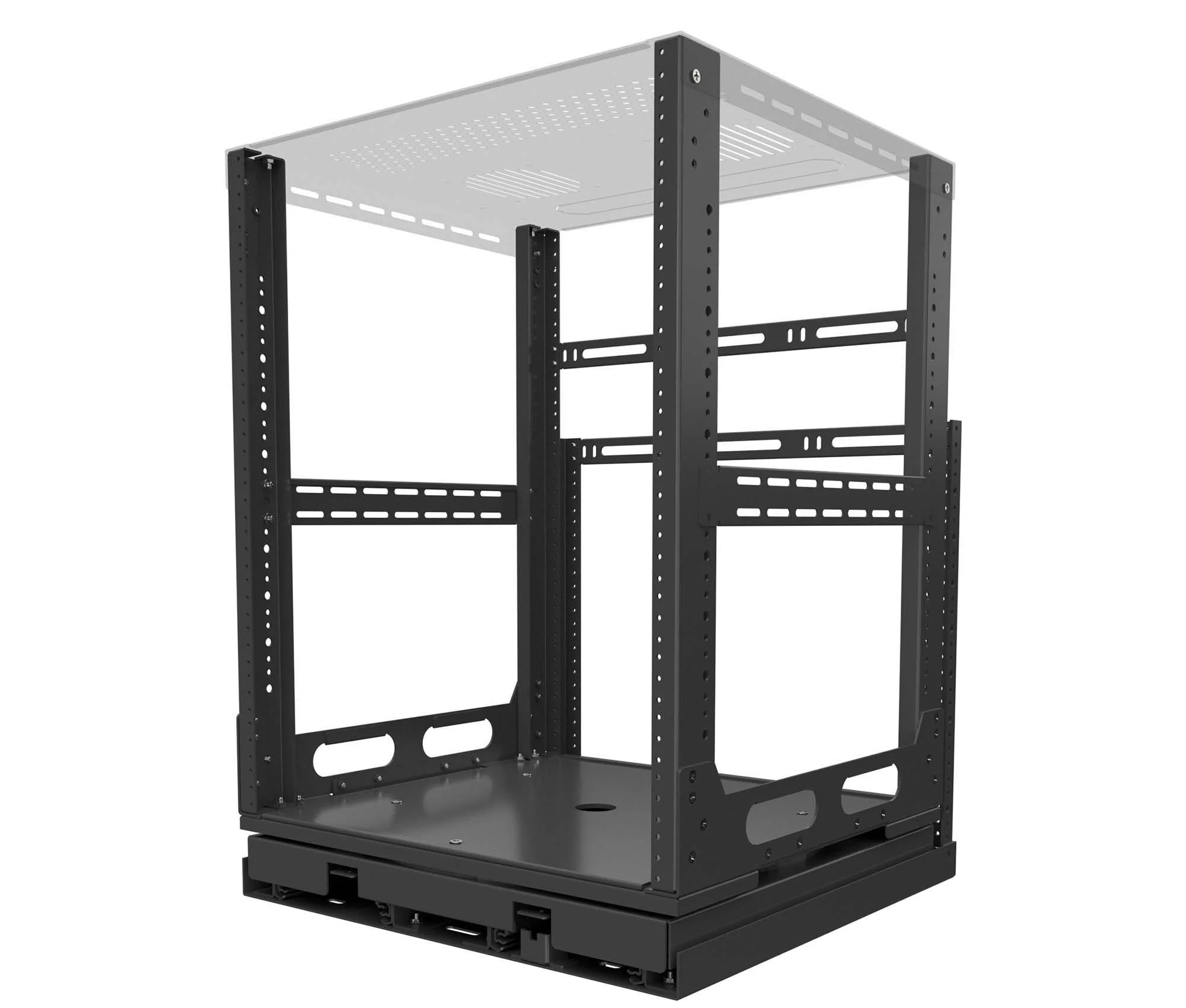 SR-CAB-SLIDE-12U, In-Cabinet Slide Out Rack | 12U