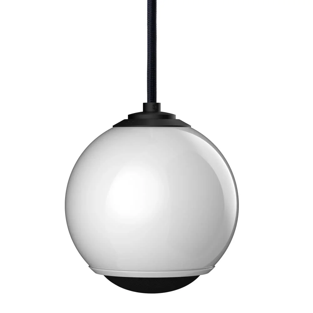 Gallo A’Diva Single Droplet (Gloss White + black cable)
