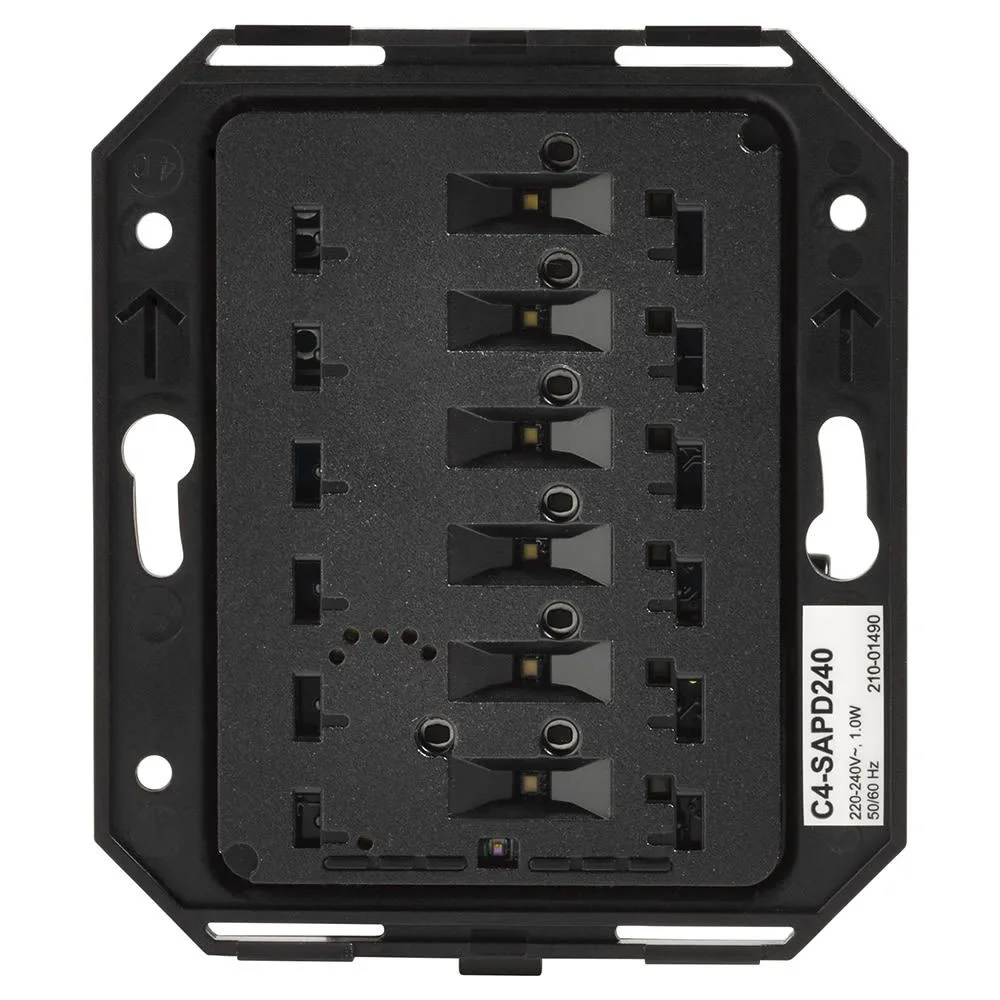 C4-SAPD240-N, Square Wireless Adaptive Phase Dimmer, 240V (N