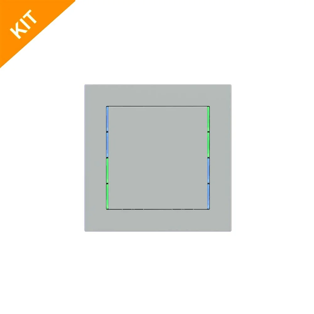 Ekinex E12, 71series, Grey Ephesus, 1 x knapp, DEEP