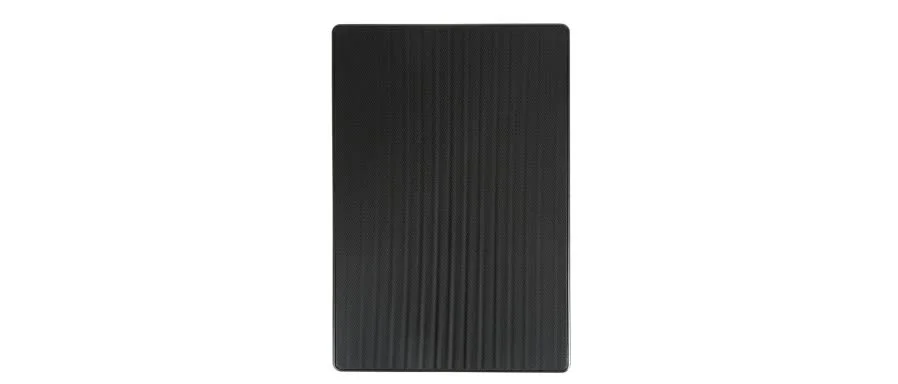 ES-ESS-GLREC-IW-8-B, Rect. In-Wall Replac. Grille 8" Black