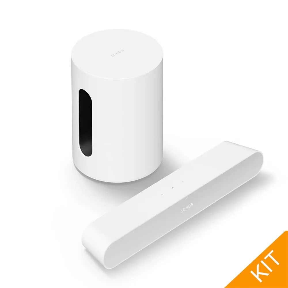 Sonos entertainment - RAY & Sub mini i hvit