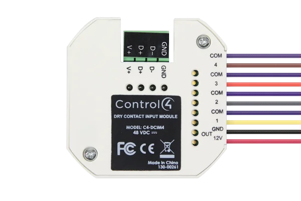 C4-DCIM4, Dry Contact Input Module