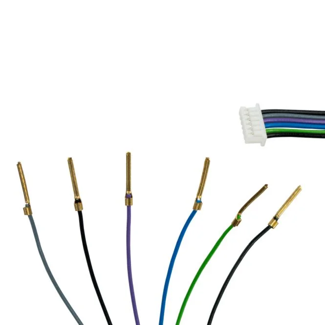 EAKAB-EFGH-60, separate wire cable set for E,F,G,H - 60cm