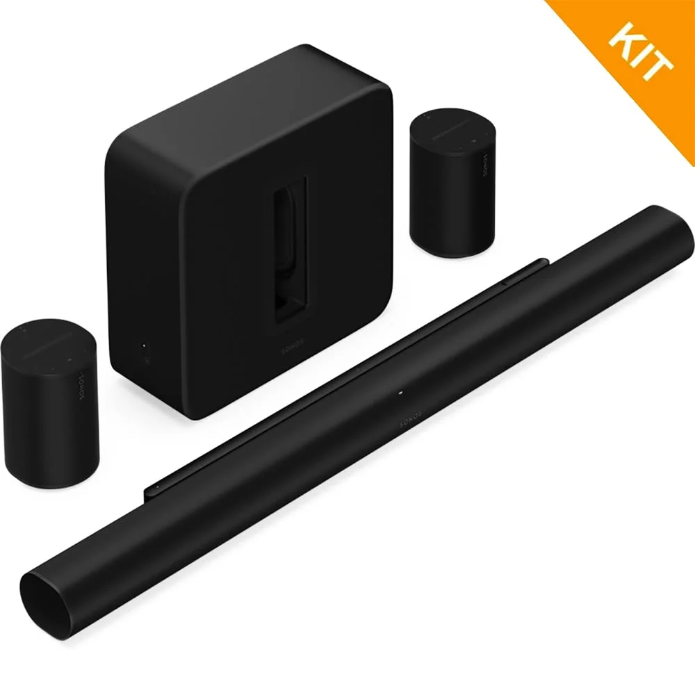 Sonos premium innlevelsespakke med Arc Ultra sort