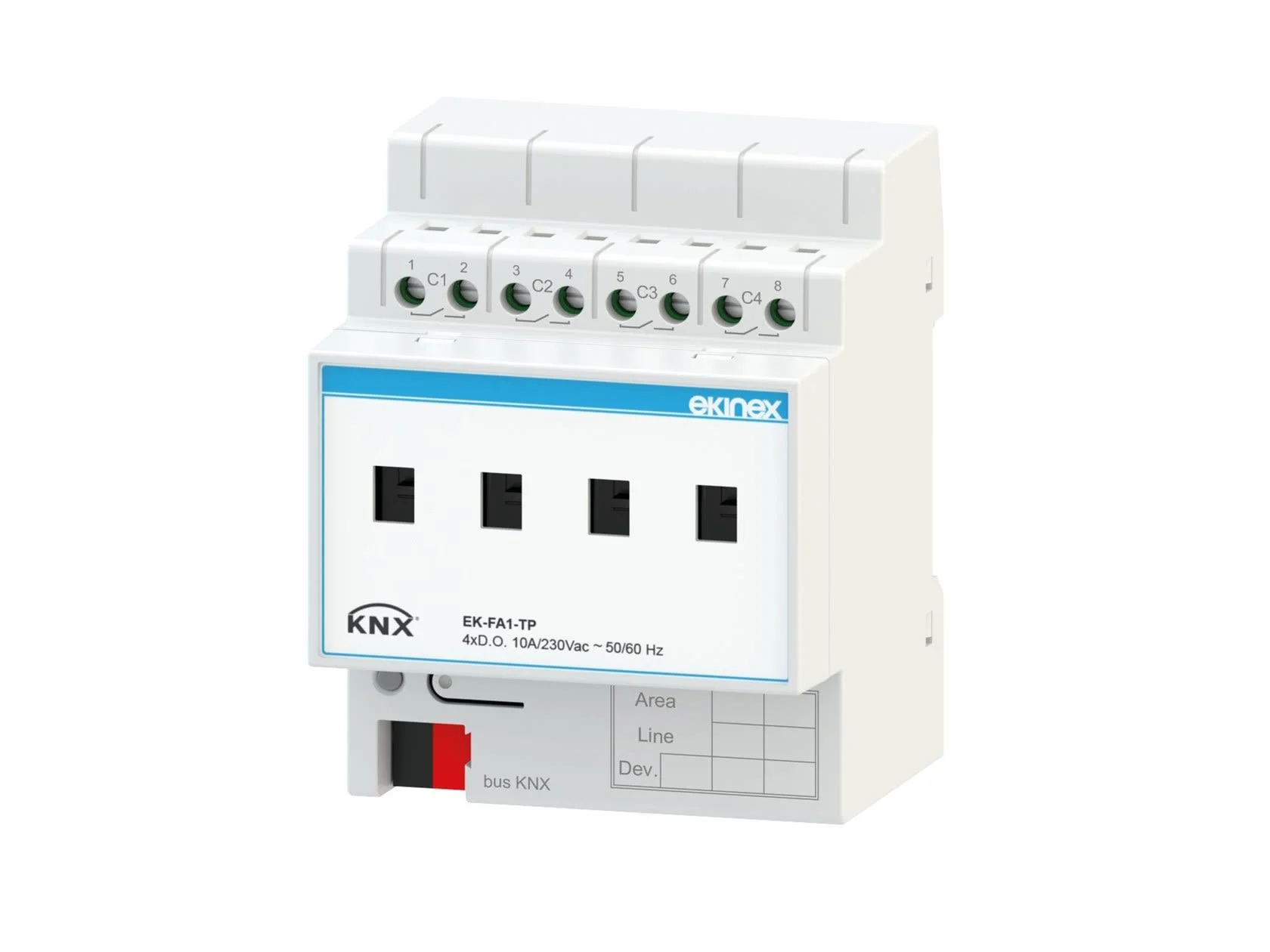 EK-FA1-TP, Binary output 4-fold