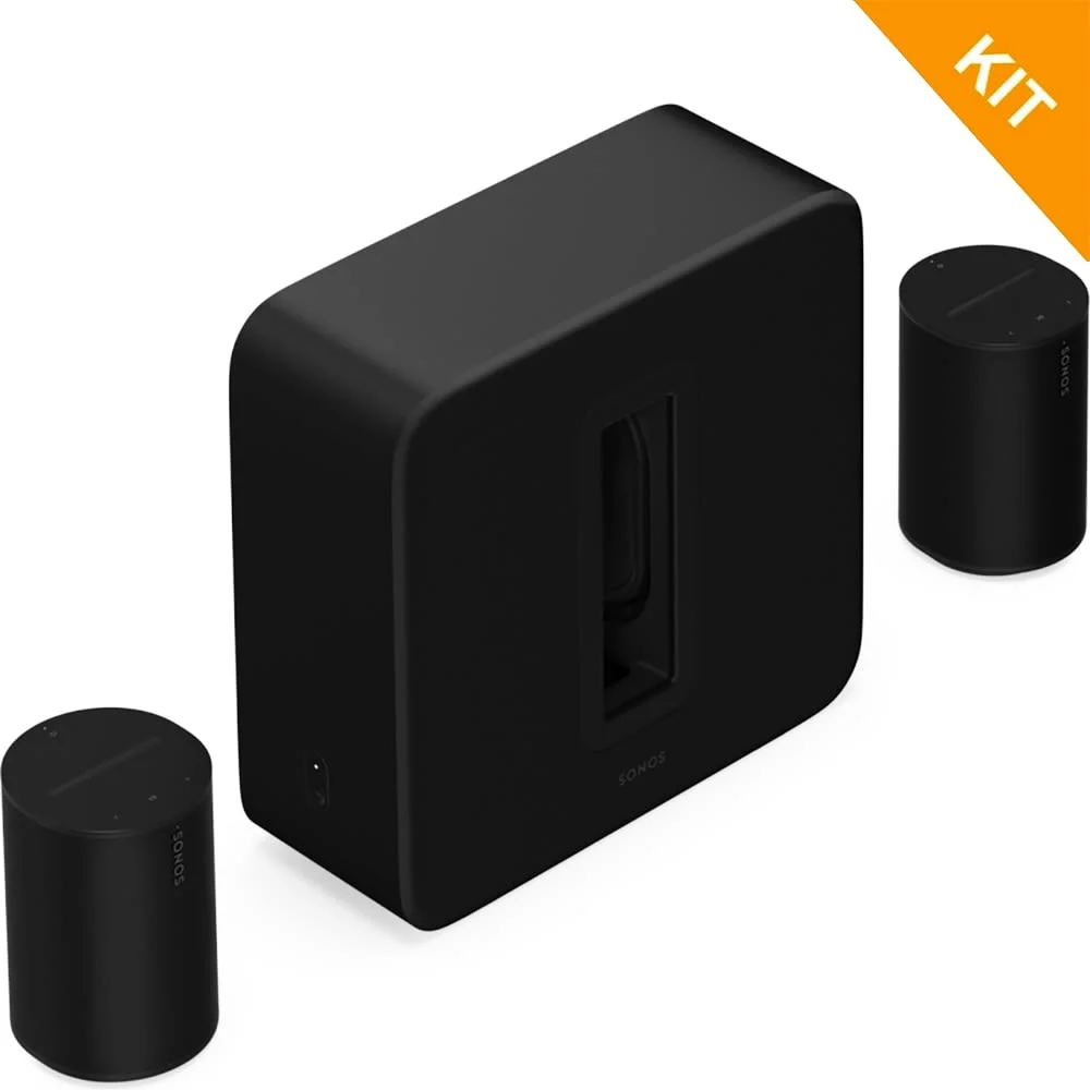 Premium utfyllingspakke for hjemmekino sort