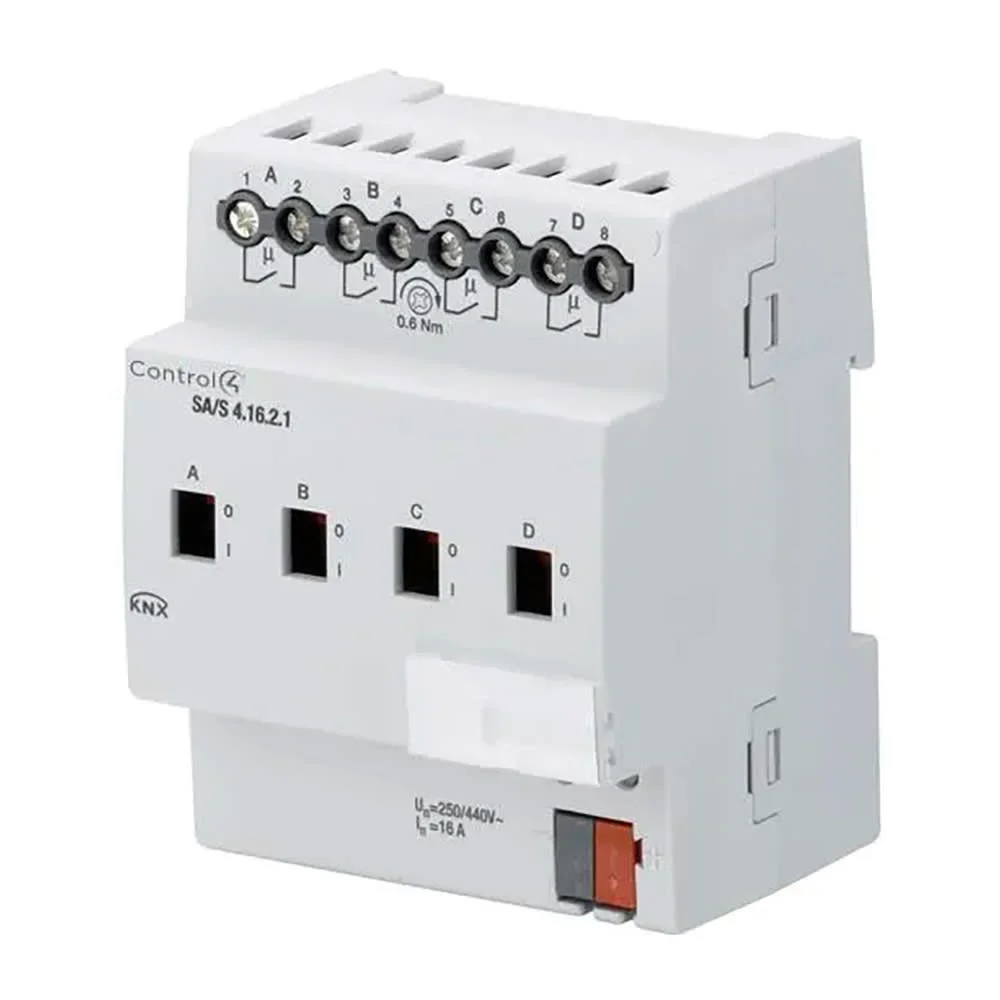 C4-KNX-4SW16A, Switch Actuator, 4-fold, 16 A, MDRC