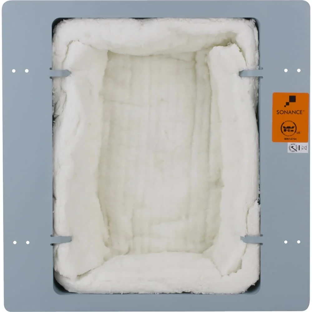 FIRE-RATED LISTED SHALLOW BACKCAN, stk.