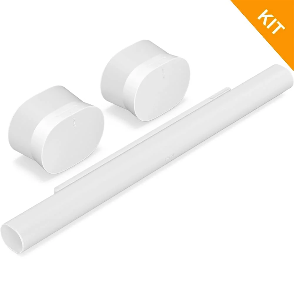 Sonos premium surroundpakke med Arc Ultra hvit