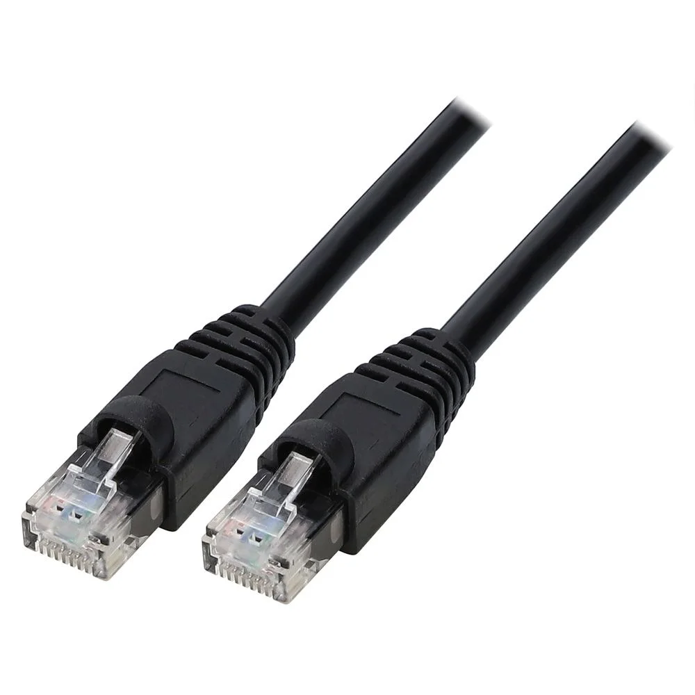 CS-C612INBK, 12inch CAT6 Patch Cable, black
