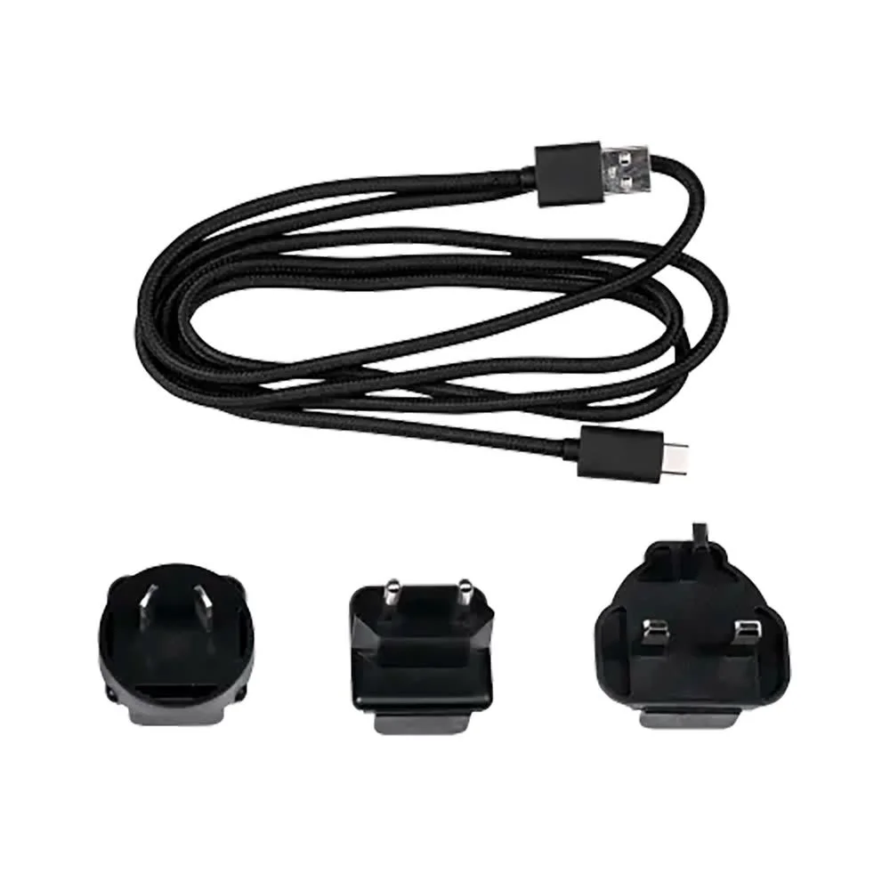 LUXE USB power supply 5V 2.4A, sort