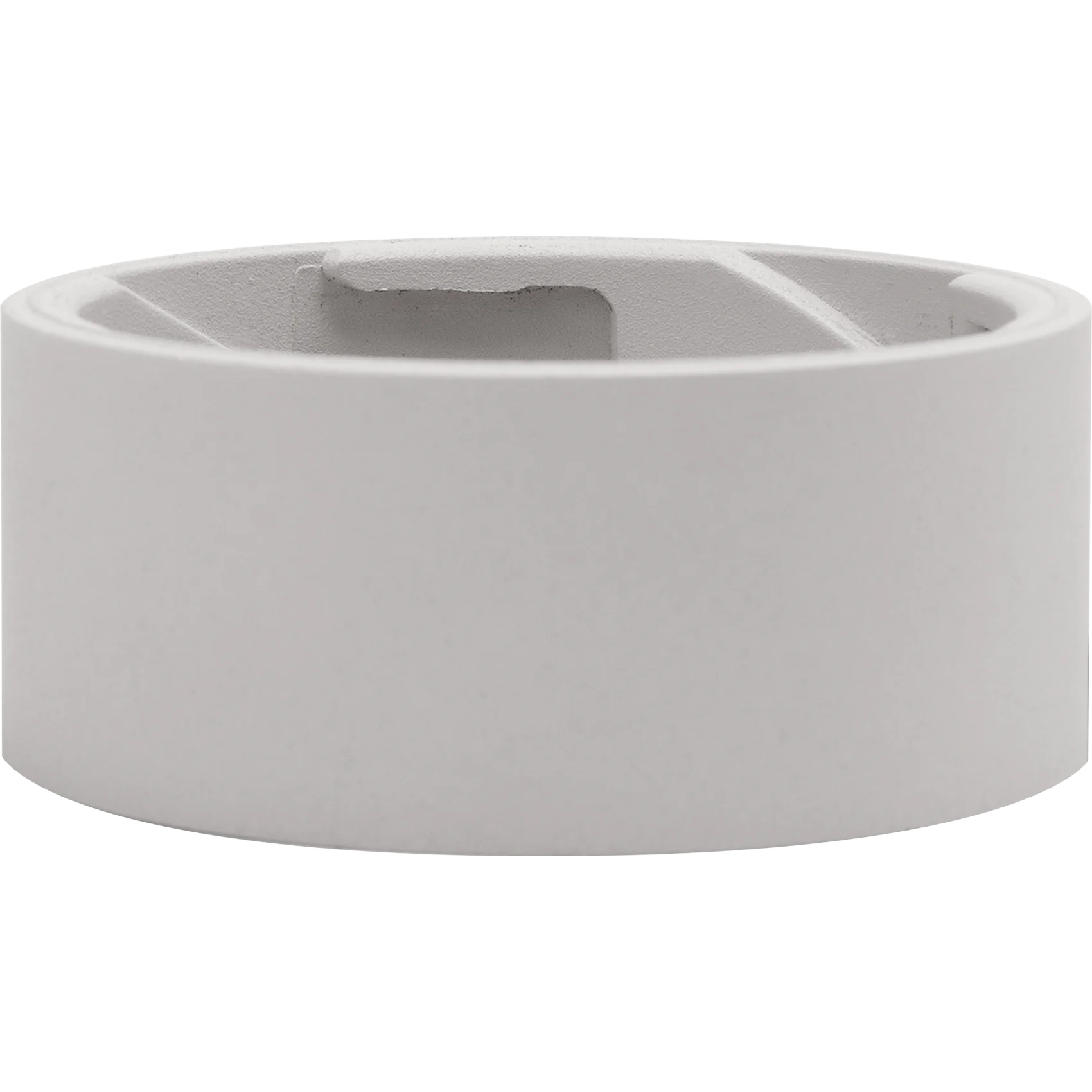 ES-RAD-MNT3-SRF-WHT, Outdoor Bollard Surface Mount, hvit