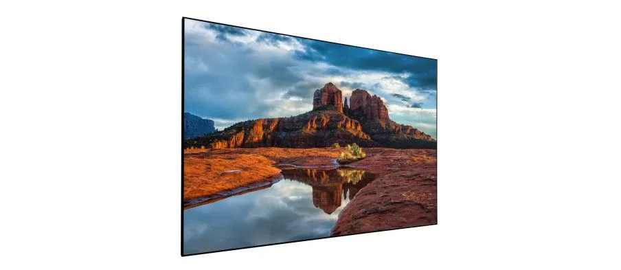 DF-TB-100-UW, Dragonfly ThinLine Fix. Ultra White Proj. Scre