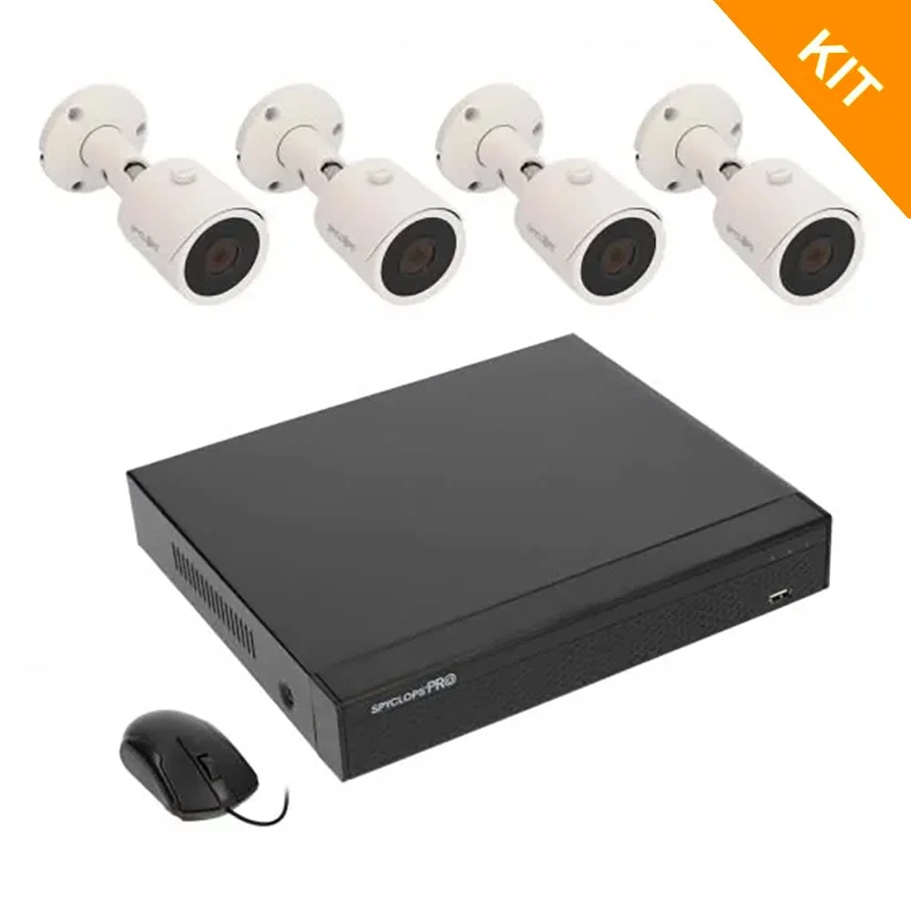 SPY-NVR4KIT4K, 4-channel 4K POE NVR kit