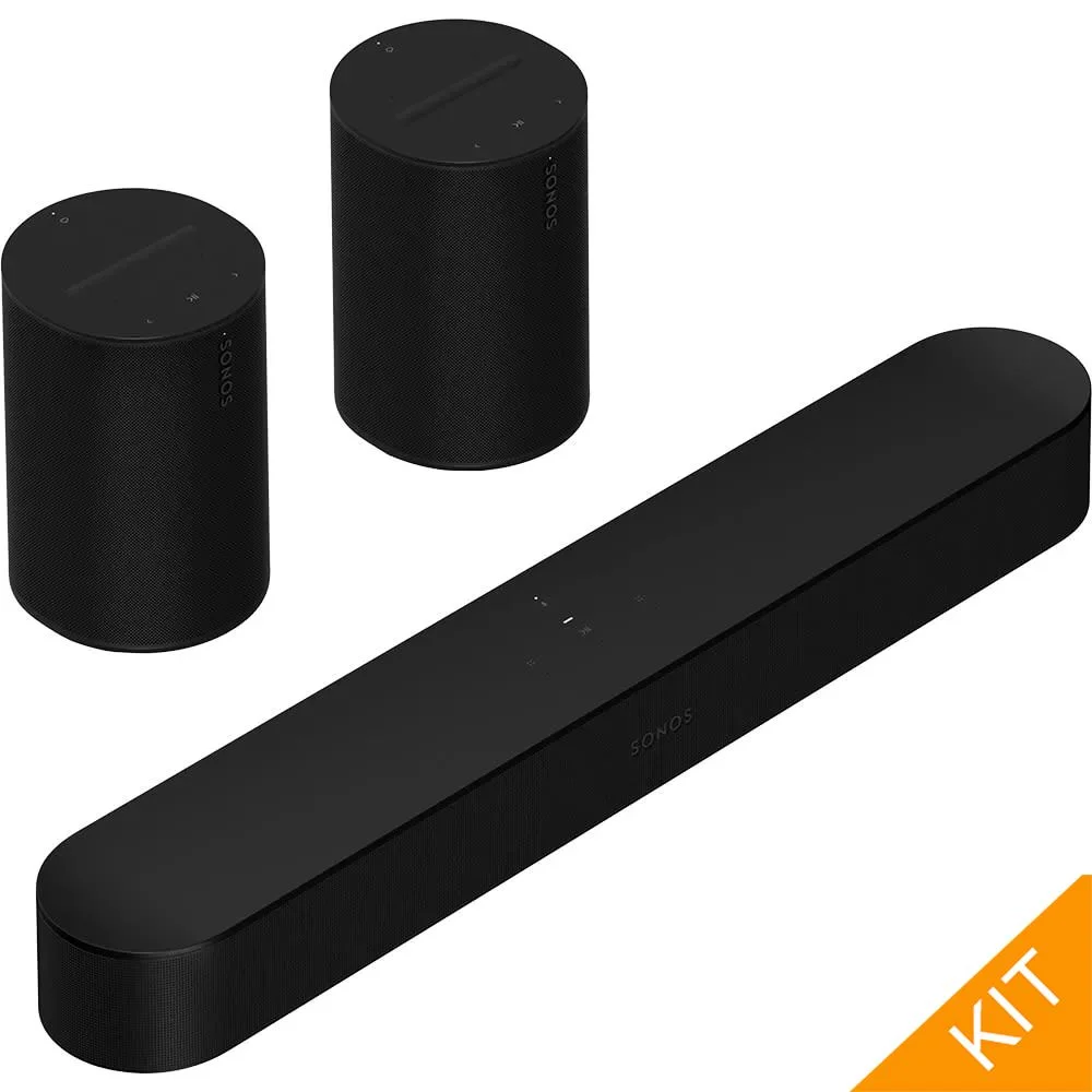 Surroundpakke med Beam i sort