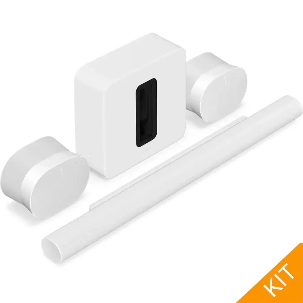 Sonos ultimat innlevelsespakke med Arc Ultra i hvit