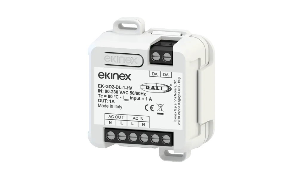 EK-GD2-DL-1-HV, DALI Dimmer 90-230V~50/60Hz