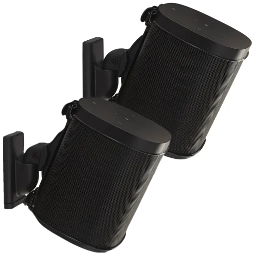 WSWM22-B2, veggfeste til Sonos ONE og ONE SL i sort, par