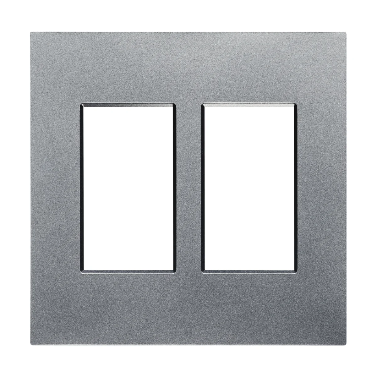 C4-FP2-C-AU, Contemporary, 2 Gang (Aluminum)